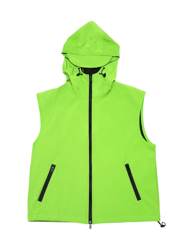 nylon hood vest