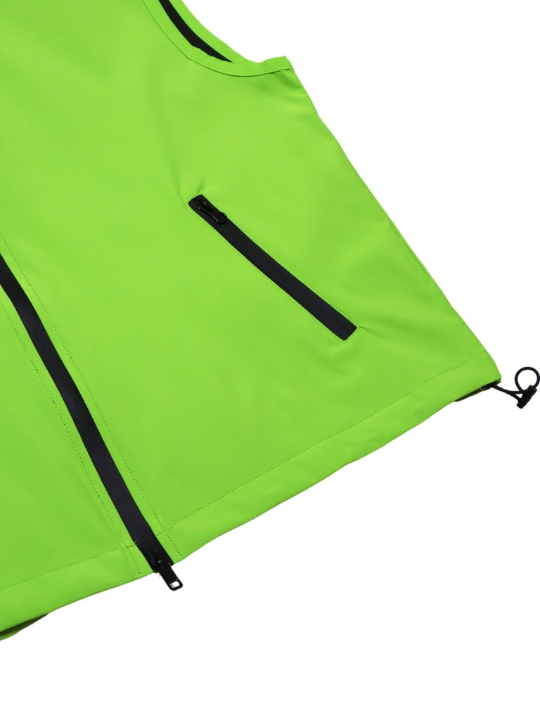 nylon hood vest