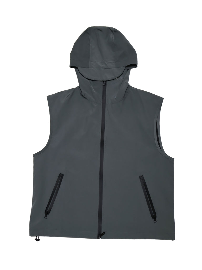 nylon hood vest