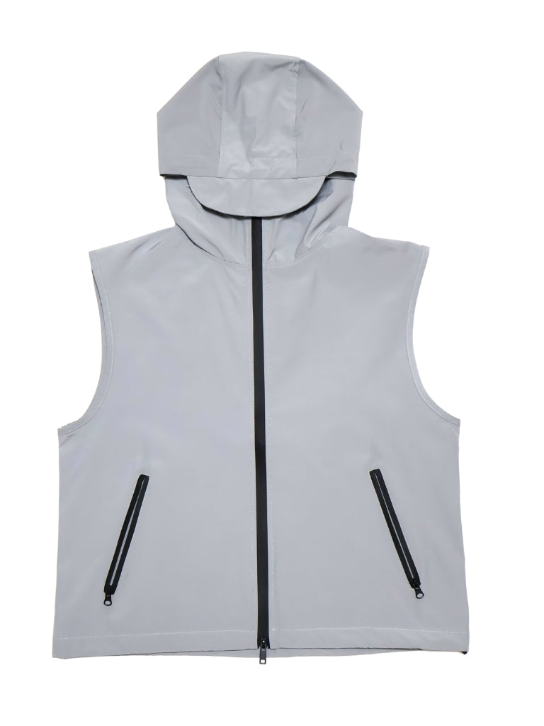 nylon hood vest