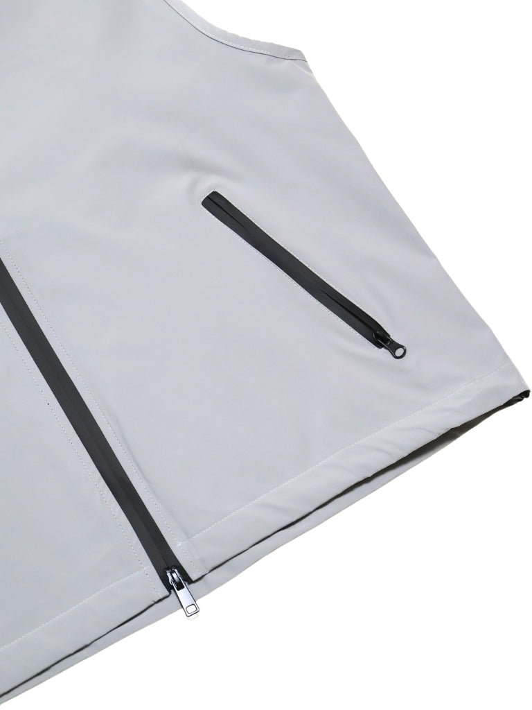 nylon hood vest