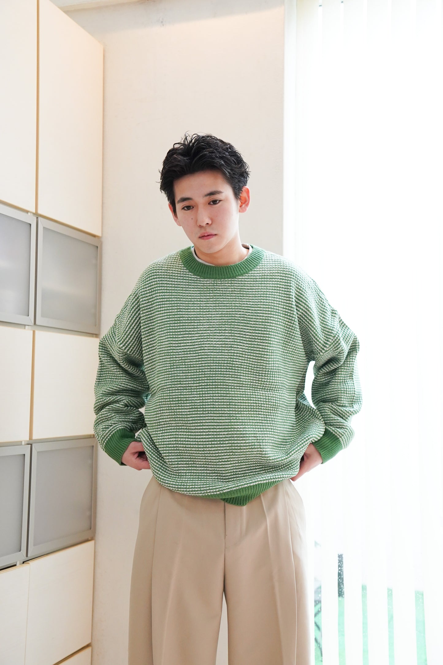 birds eye spring knit