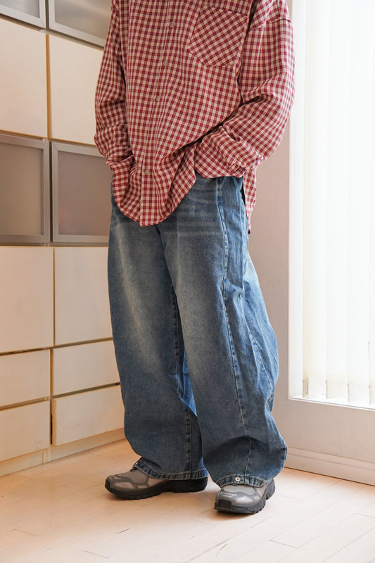 vintage like baggy denim