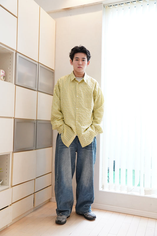 L/S check shirt