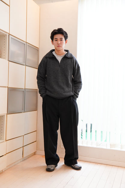 one tuck basic slacks