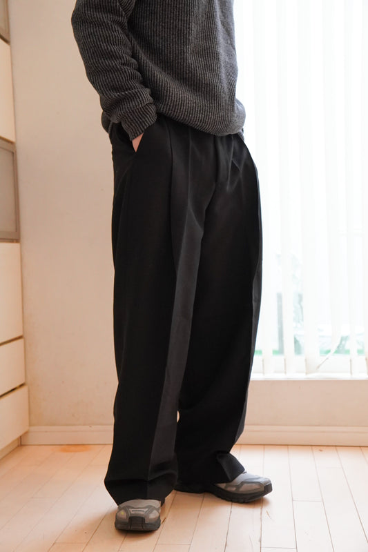 one tuck basic slacks